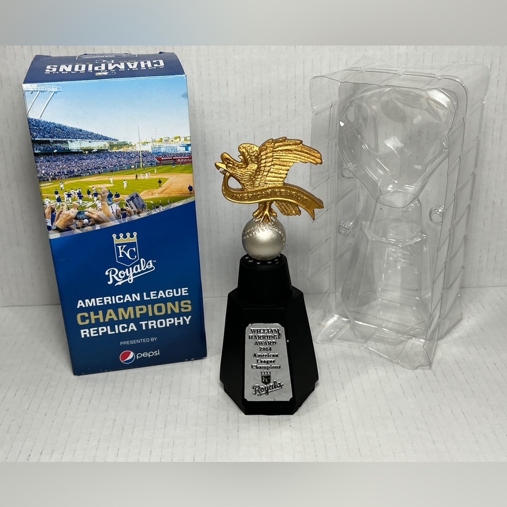 American League Champions Replica Trophy 2014 ALCS Kansas City Royals KC MLB SGA